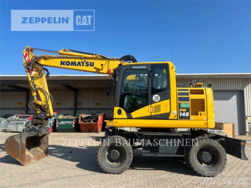 Komatsu PW148-11 Wheeled excavators