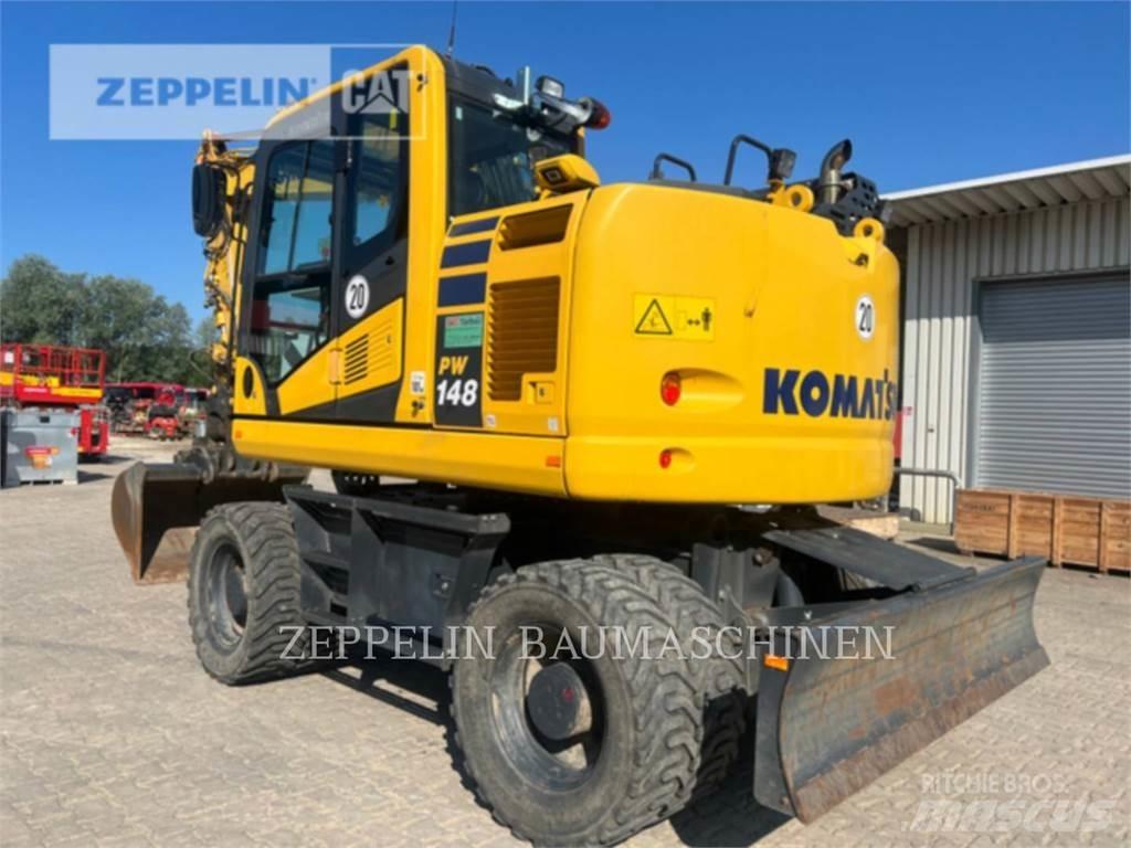 Komatsu PW148-11 Wheeled excavators