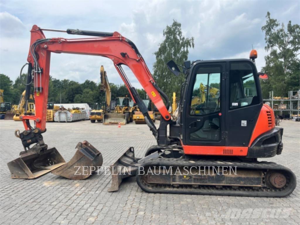 Kubota KX080-4 Crawler excavators