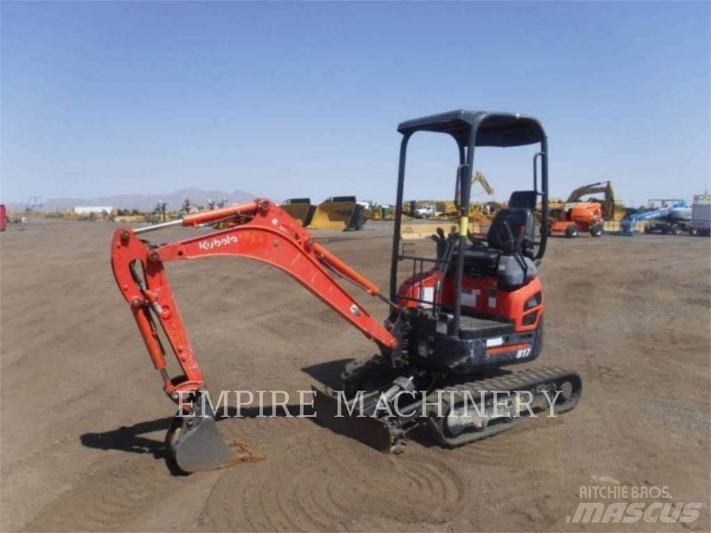 Kubota U17 Crawler excavators