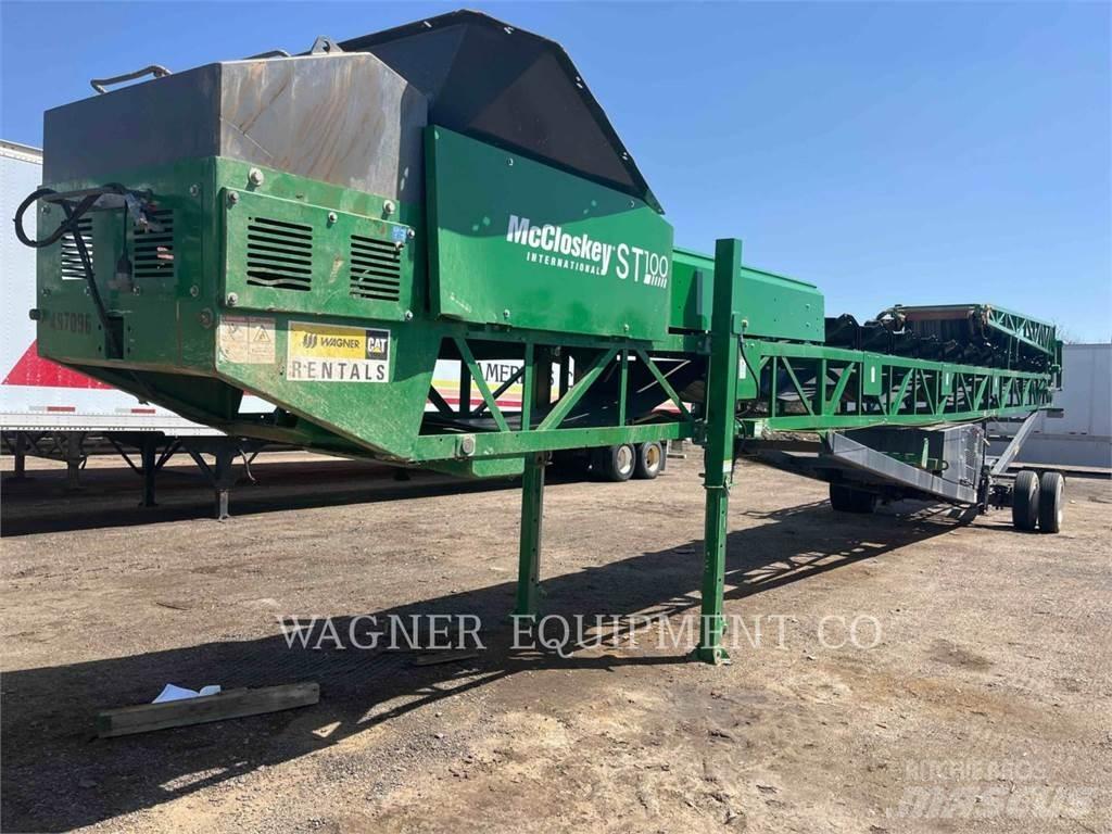 McCloskey ST100D Mobile crushers