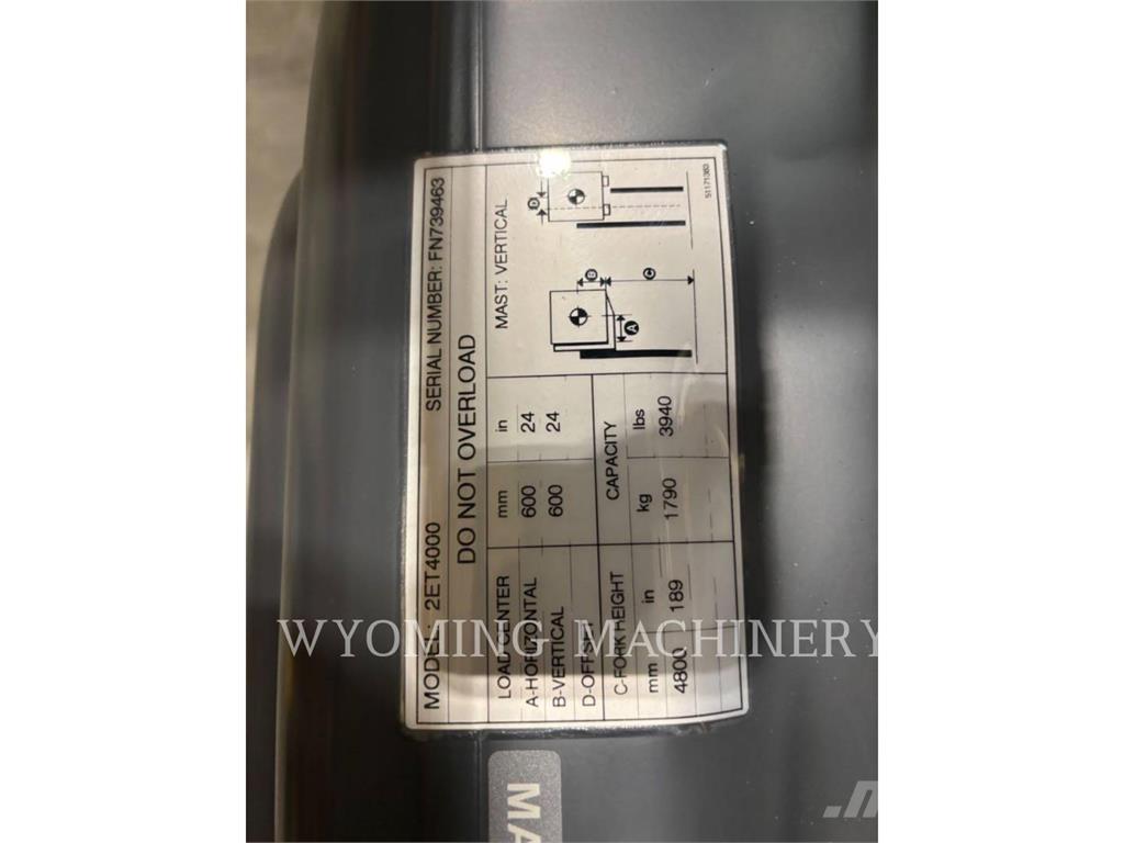 Mitsubishi 2ET4000 Electric forklift trucks