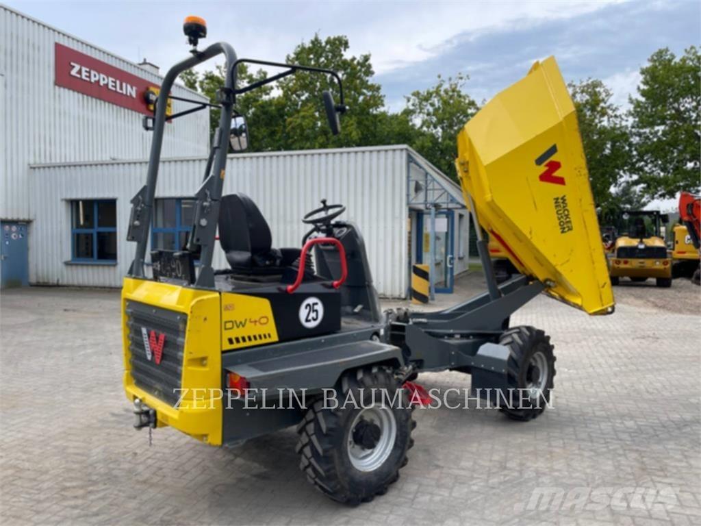 Wacker DW40 Articulated Dump Trucks (ADTs)