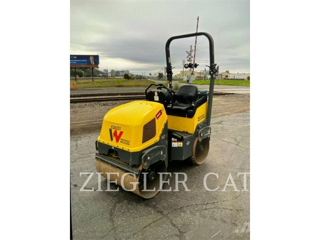 Wacker RD12A Twin drum rollers