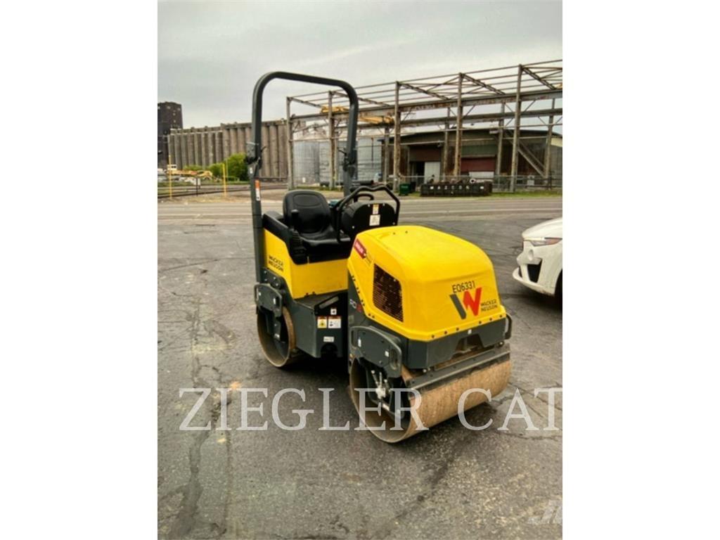 Wacker RD12A Twin drum rollers