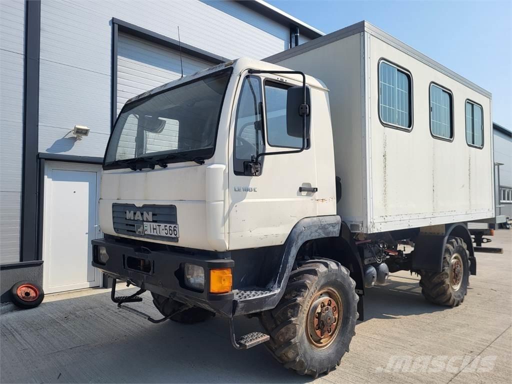 MAN 10.185LAEC 4X4 Box body trucks