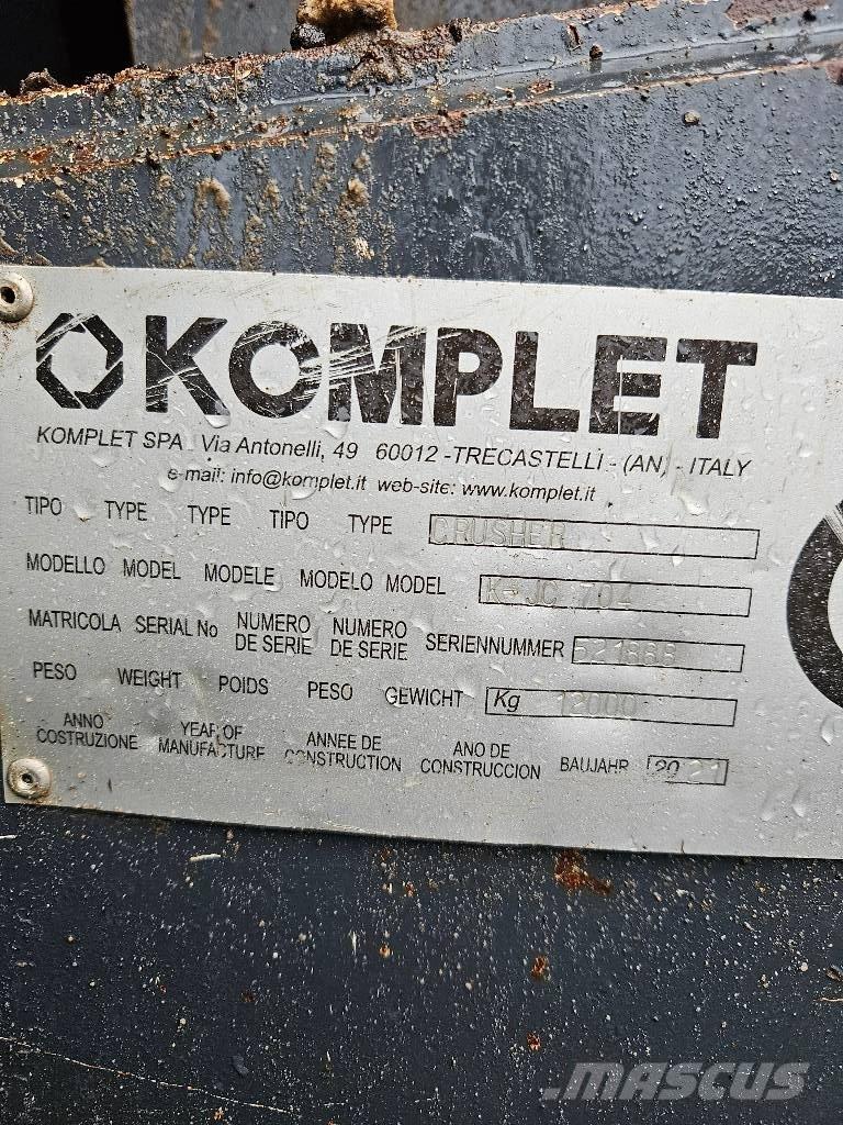 Komplet K-JC 704 Mobile crushers