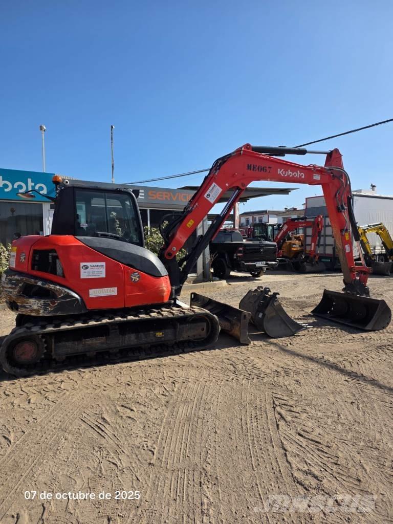 Kubota KX80-4a2 Midi excavators  7t - 12t