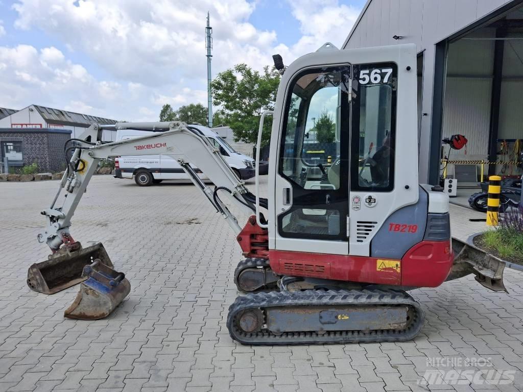 Takeuchi TB 219 Mini excavators < 7t (Mini diggers)