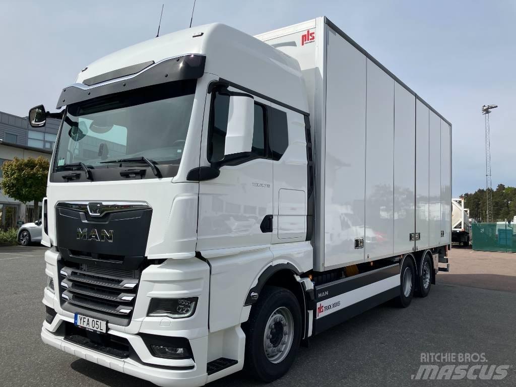 MAN TGX 26.510 Box body trucks