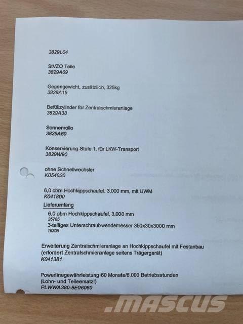 Komatsu WA 380-8 Wheel loaders