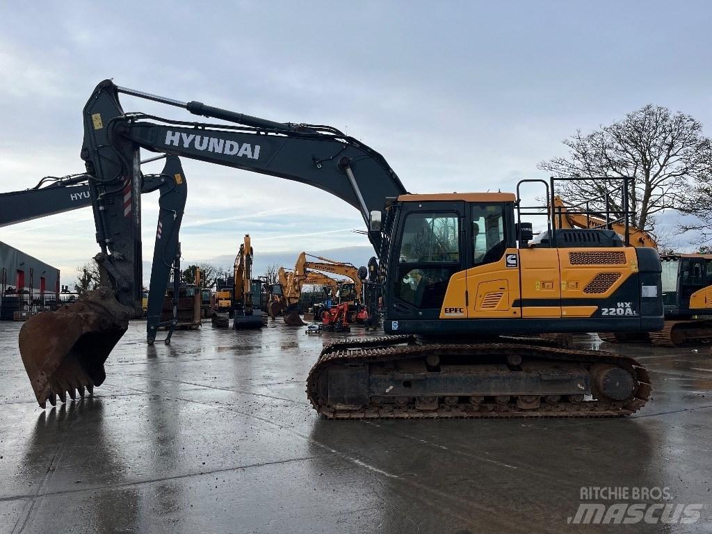 Hyundai HX220AL Crawler excavators