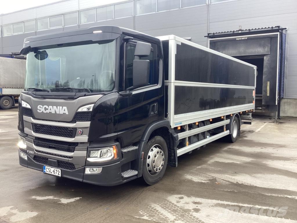 Scania P 280 CNG Box body trucks