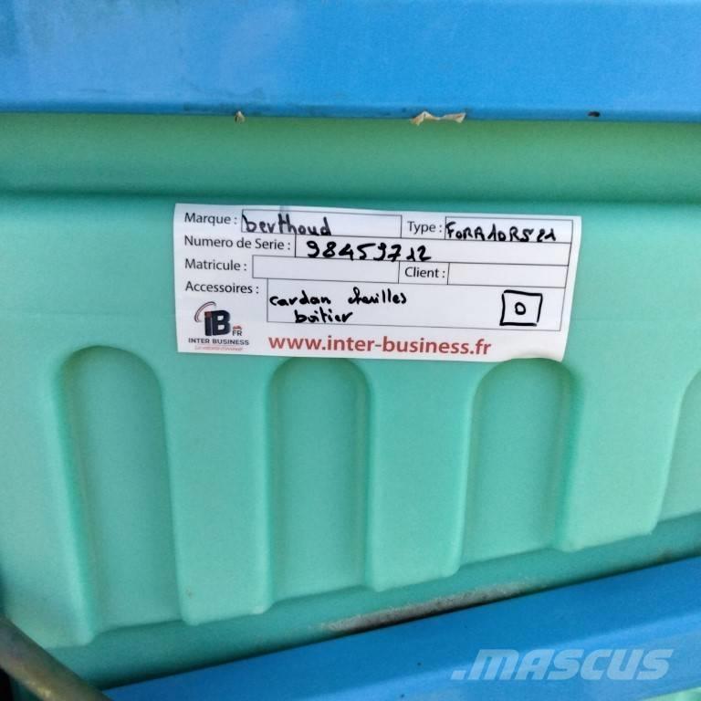 Berthoud FOR10RS21 Mounted sprayers