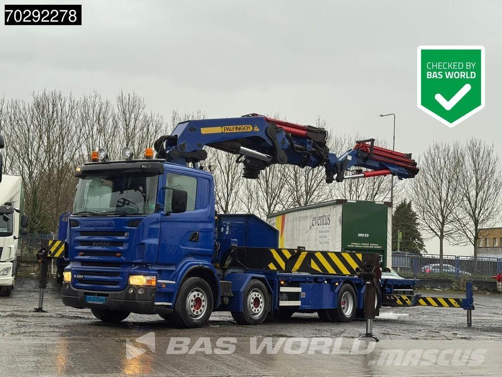 Scania R420 8X2 Flatbed / Dropside trucks