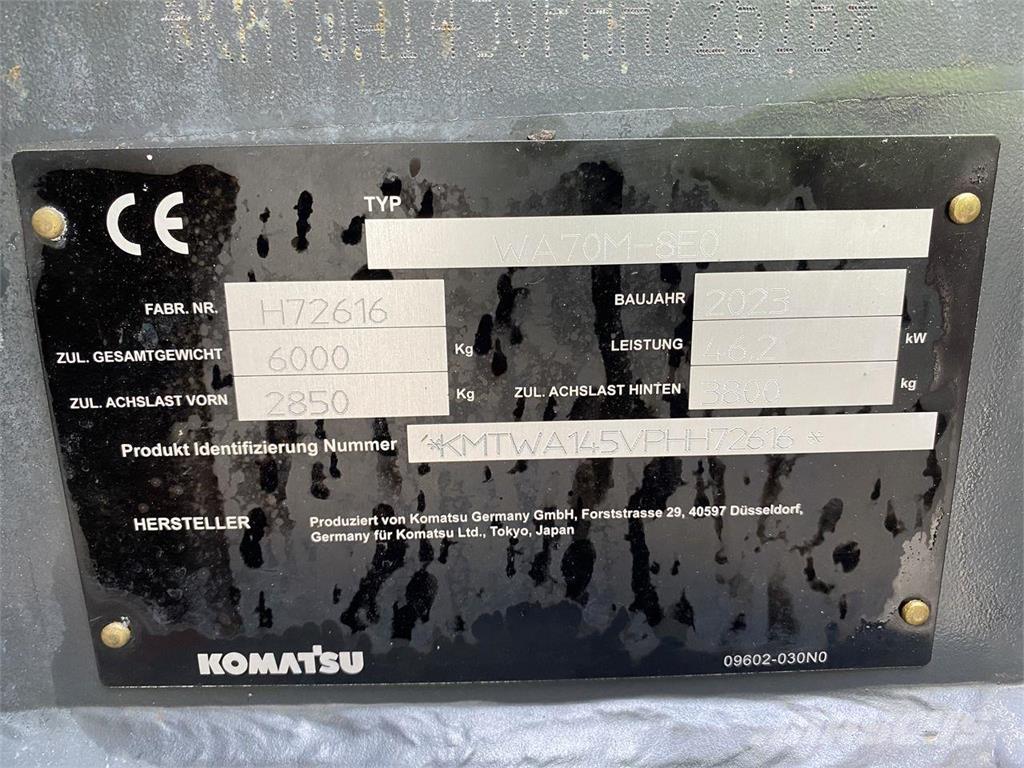 Komatsu WA70M-8EO Multi purpose loaders