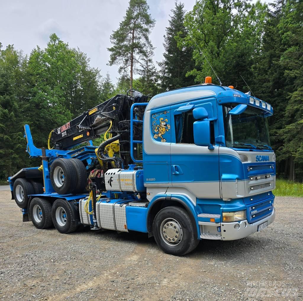 Scania R 620 Timber trucks
