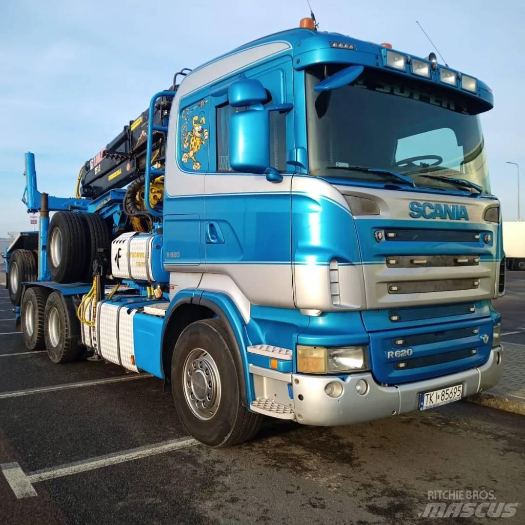 Scania R 620 Timber trucks