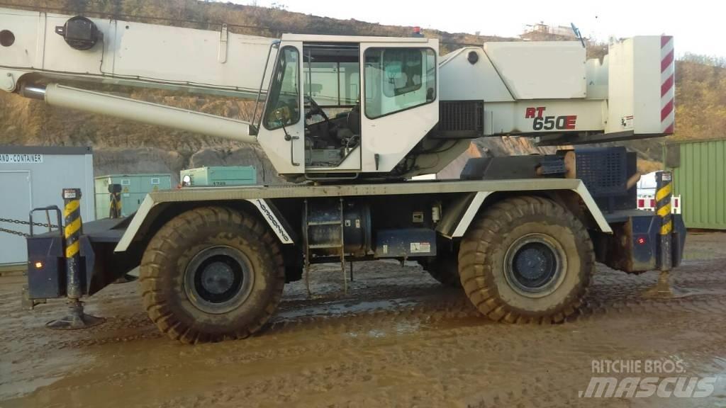 Grove RT 650 E Rough terrain cranes