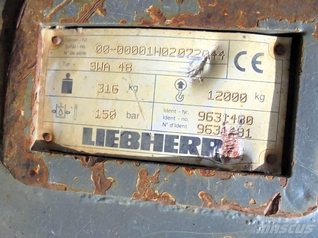 Liebherr SW 48 Quick connectors