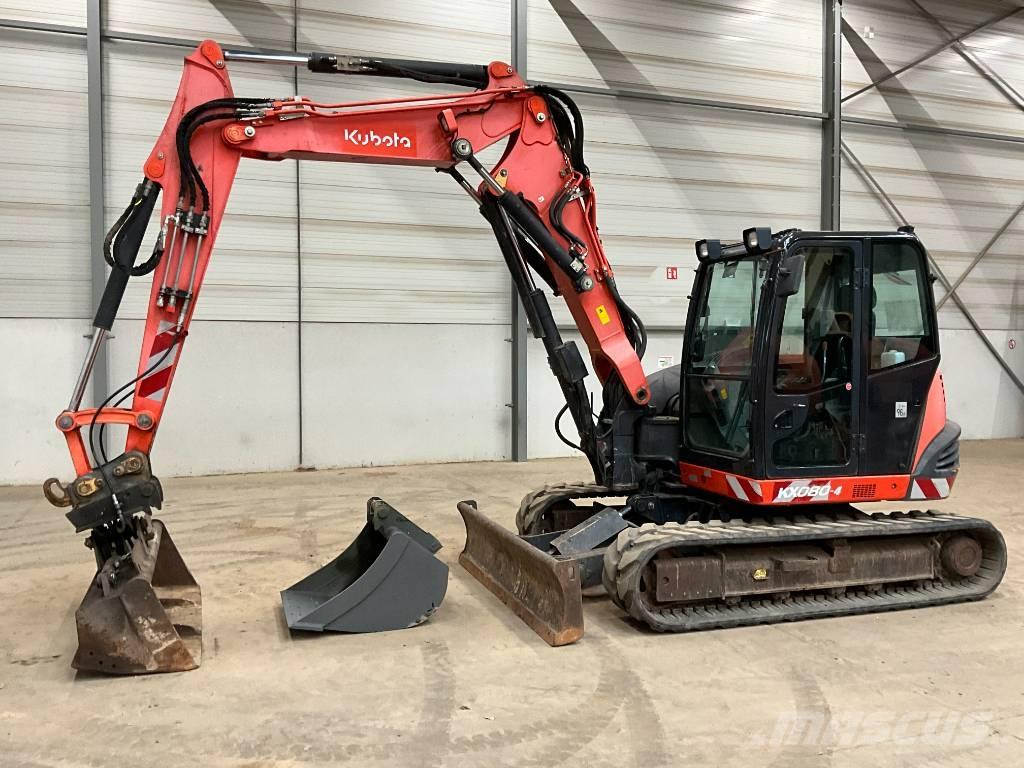 Kubota KX 080-4 Midi excavators  7t - 12t