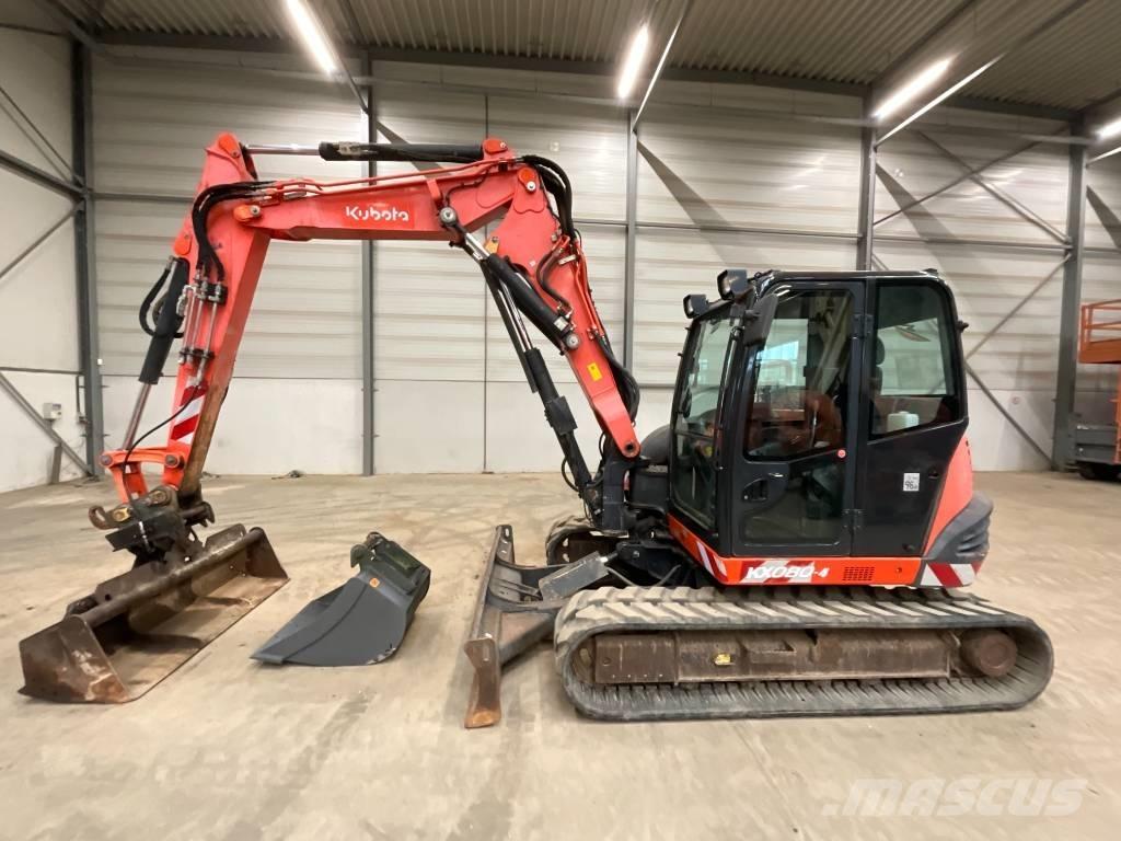 Kubota KX 080-4 Midi excavators  7t - 12t