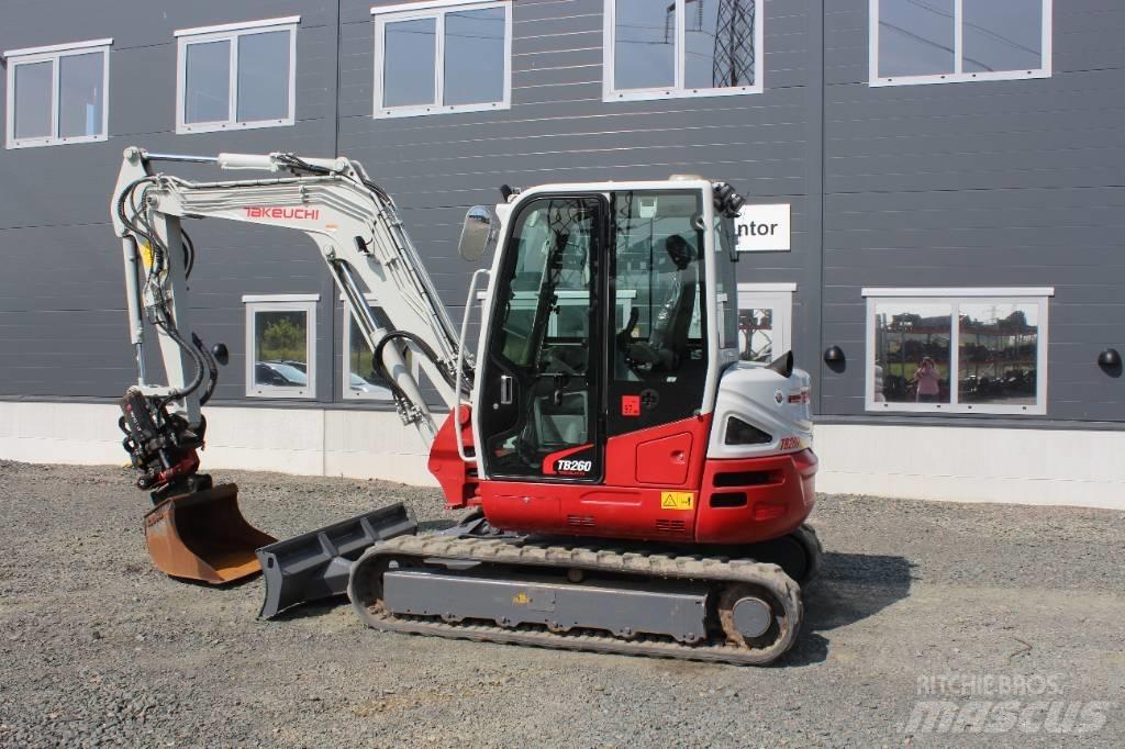 Takeuchi TB 260 Mini excavators < 7t (Mini diggers)