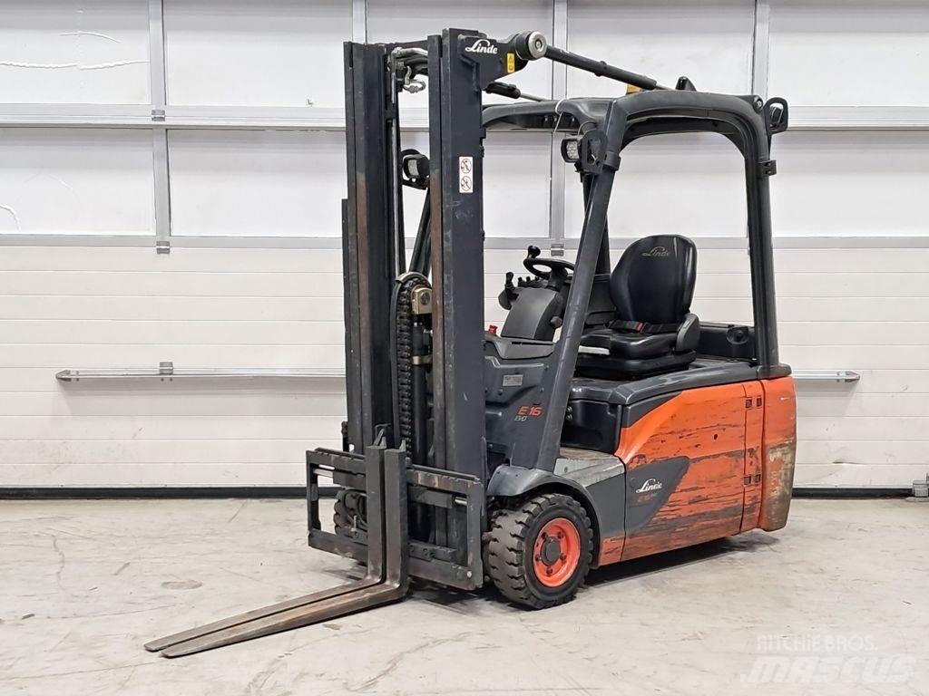 Linde E16L-02 Electric forklift trucks