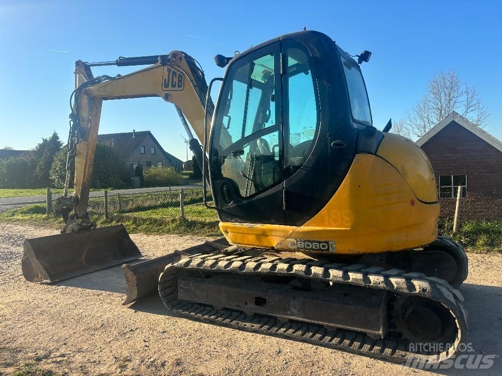 JCB 8080 Midi excavators  7t - 12t
