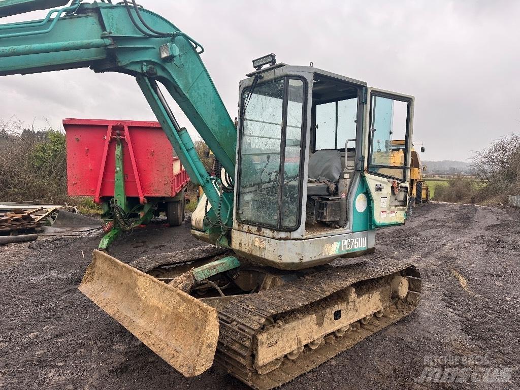 Komatsu PC 75 UU-1 Mini excavators < 7t (Mini diggers)