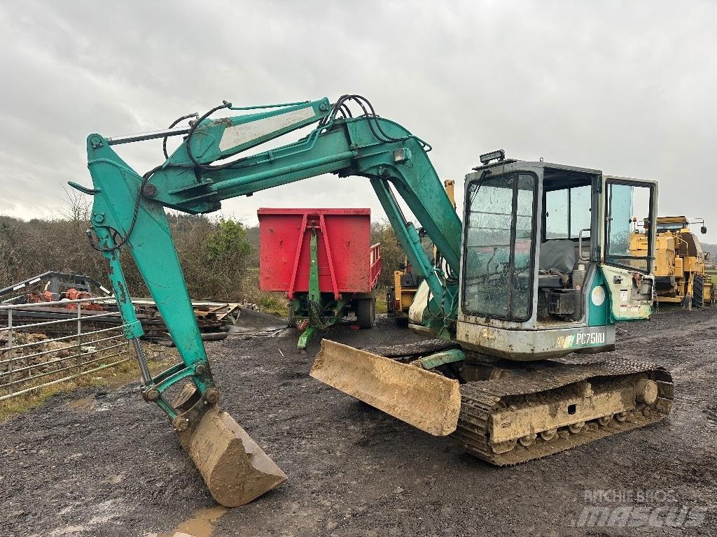 Komatsu PC 75 UU-1 Mini excavators < 7t (Mini diggers)