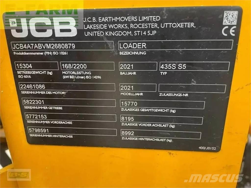 JCB 435s s5 Mini excavators < 7t (Mini diggers)