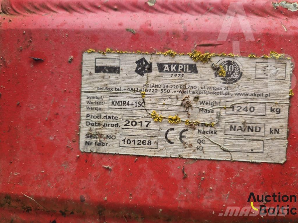 Akpil KMJR4+1SO Reversible ploughs