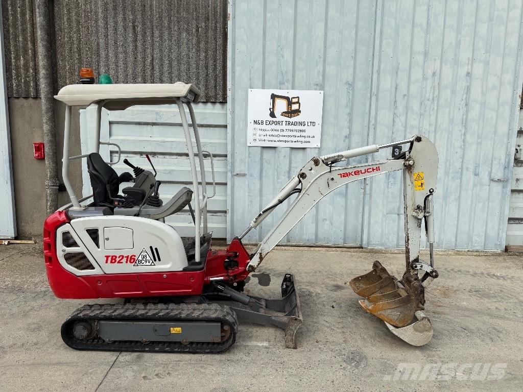 Takeuchi TB 216 Mini excavators < 7t (Mini diggers)