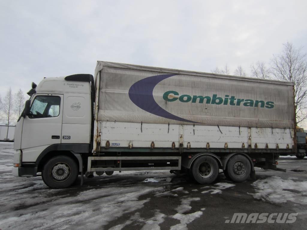 Volvo FH 12 6X2 4800 Curtainsider trucks