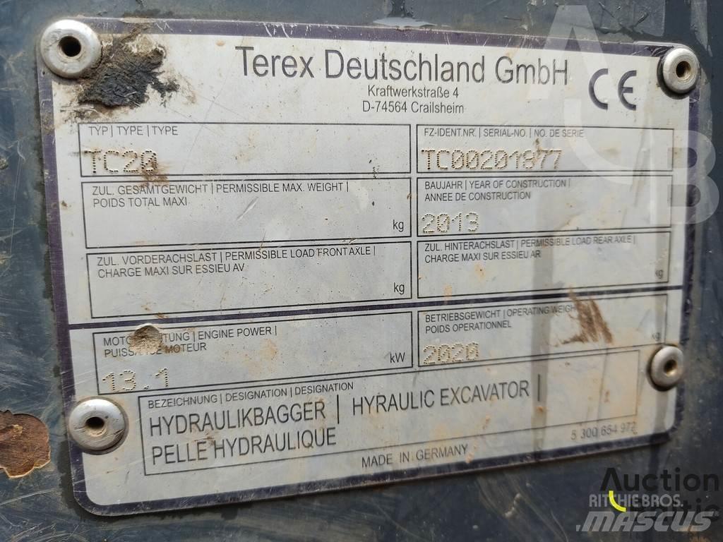 Terex TC 20 Mini excavators < 7t (Mini diggers)