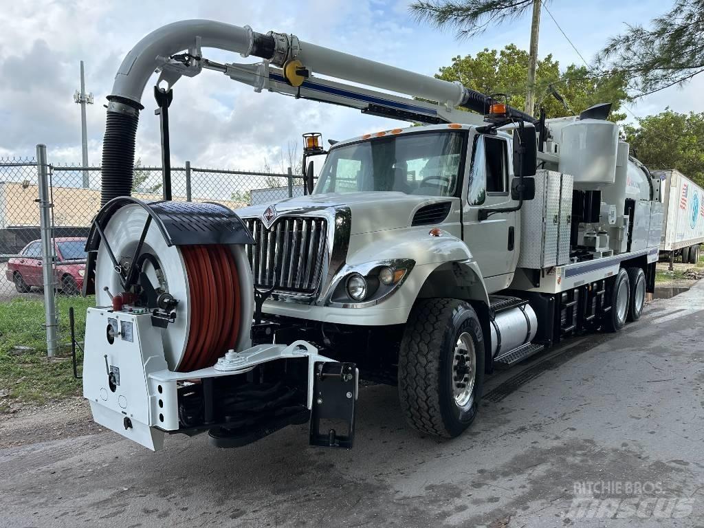 International 7500 Combi / vacuum trucks