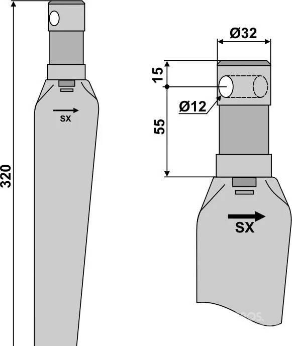 Niemeyer KE tines Chassis and suspension