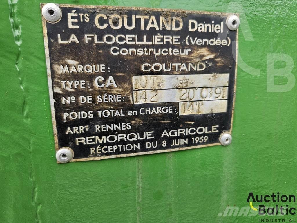  Coutand 10T Tipper trailers