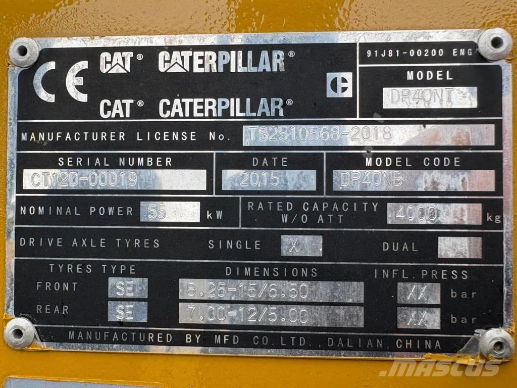 CAT DP40NT Diesel trucks