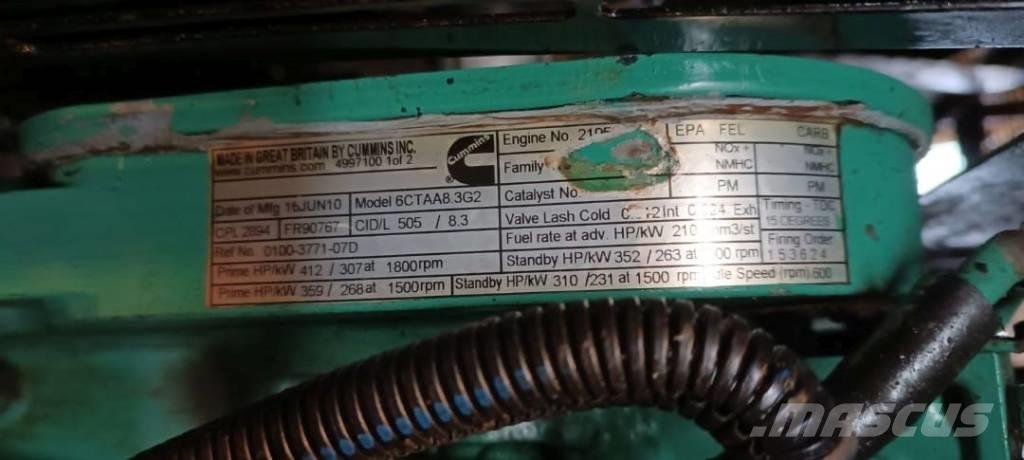 Cummins 6CTAA8.3G2 Diesel Generators