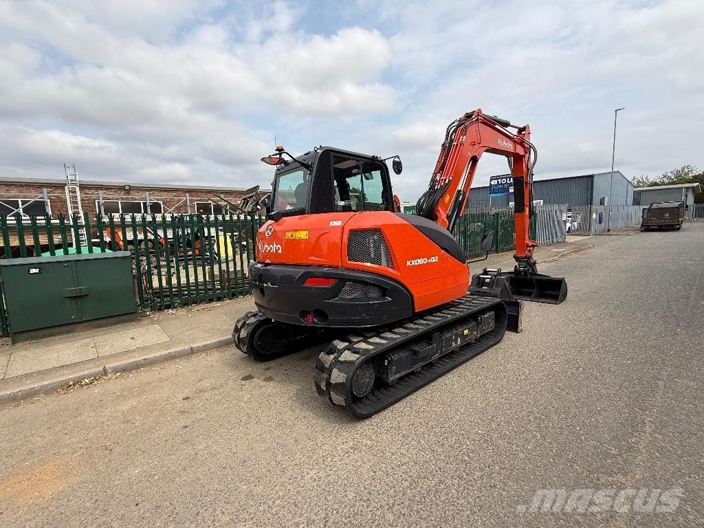 Kubota KX 080-4 Midi excavators  7t - 12t