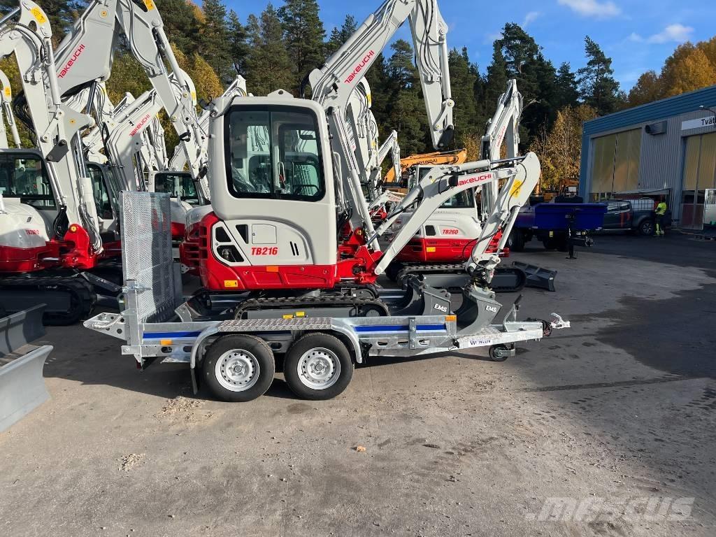 Takeuchi TB 216A Mini excavators < 7t (Mini diggers)