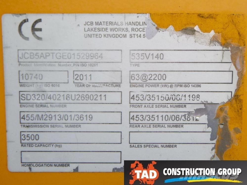 JCB 535-140 Hiviz Telescopic handlers