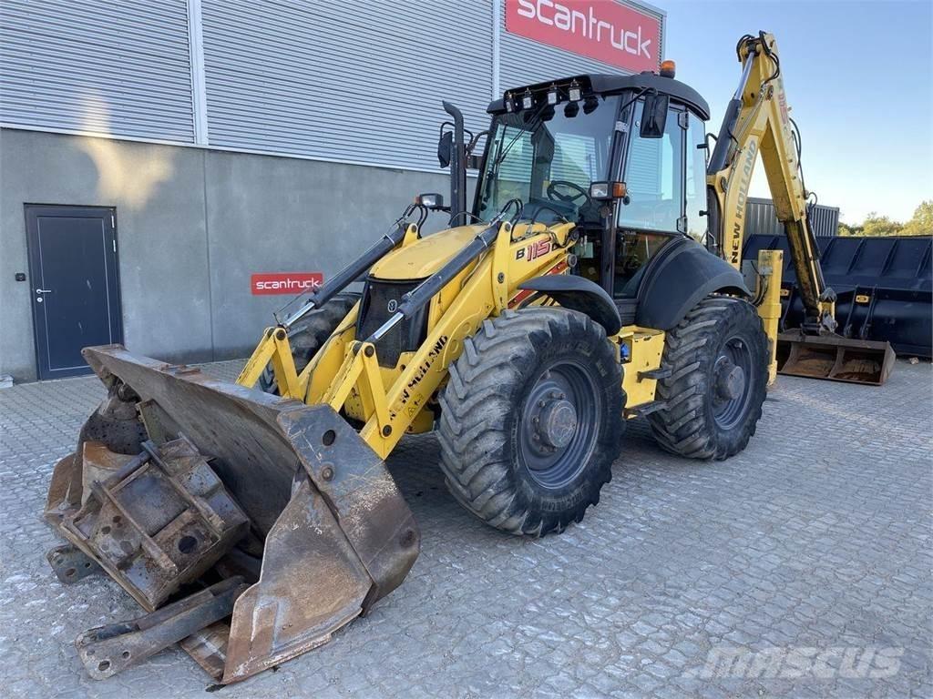 New Holland LB115 Backhoe loaders