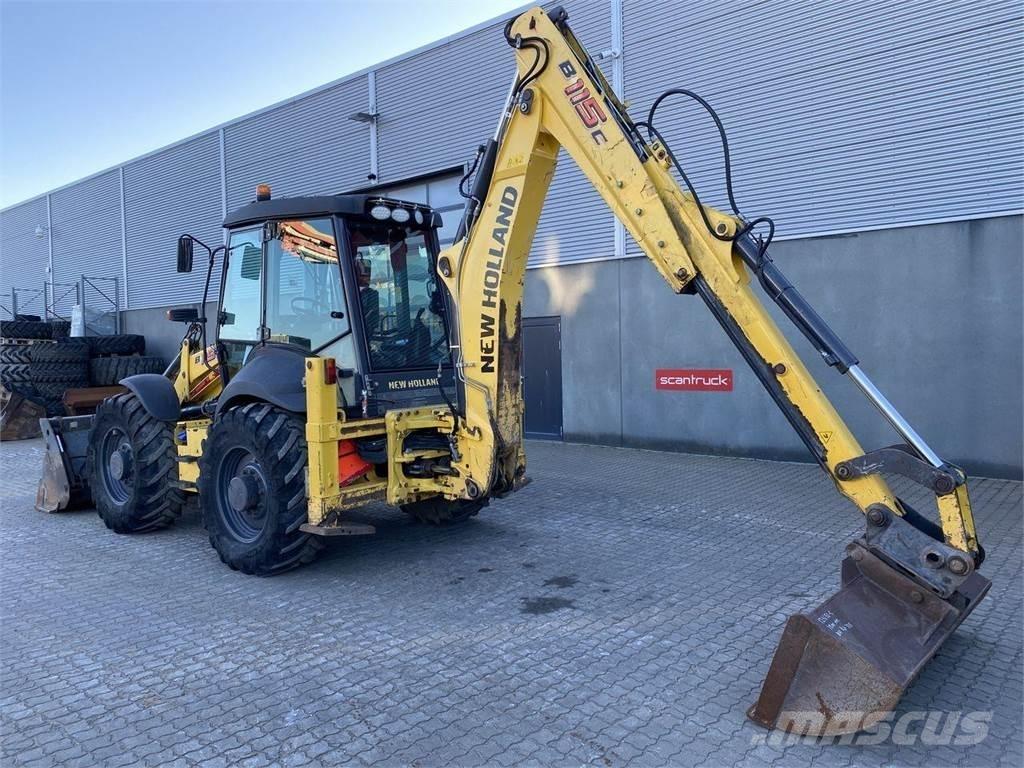 New Holland LB115 Backhoe loaders
