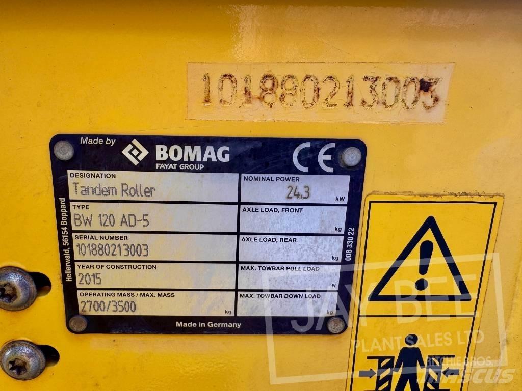 Bomag BW 120 AD-5 Twin drum rollers