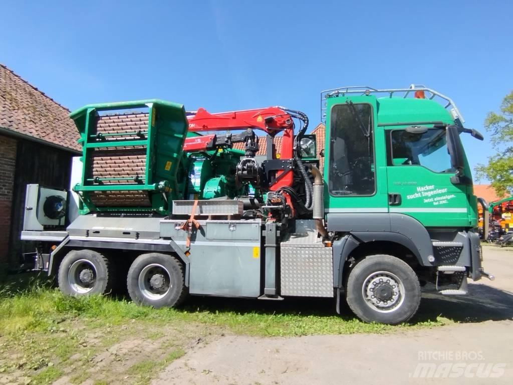 JENZ HEM 583 R-Truck Wood chippers