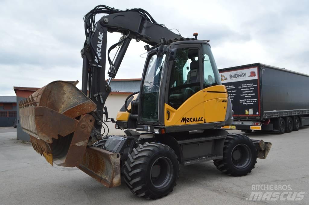  MECALC 714MWE Wheeled excavators