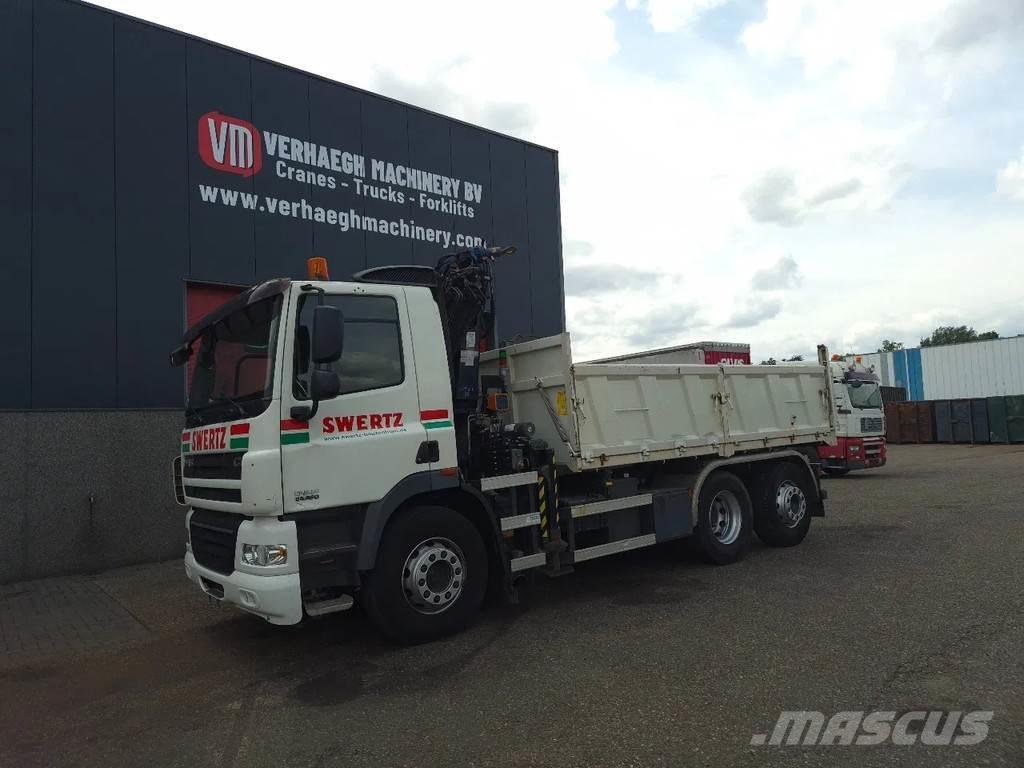 DAF 85.360 Kipper All terrain cranes